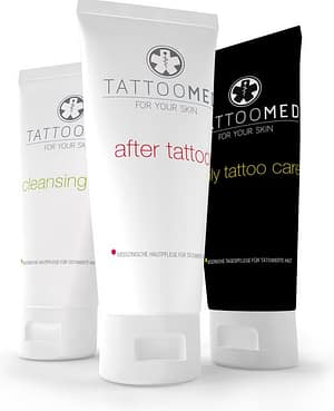 Tattoo med daily, after in cleansing