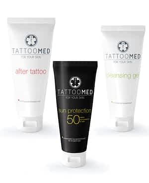 Paket Tattoo Med® izdelkov za nego tatujev
